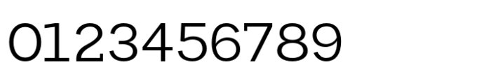 Palo Slab Wide Regular Font OTHER CHARS