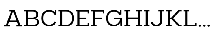 Palo Slab Wide Regular Font