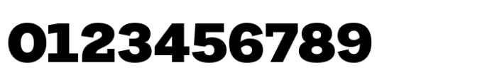Palo Slab Wide Xbold Font OTHER CHARS