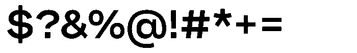 Pampero Medium Font OTHER CHARS