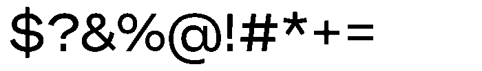 Pampero Regular Font OTHER CHARS