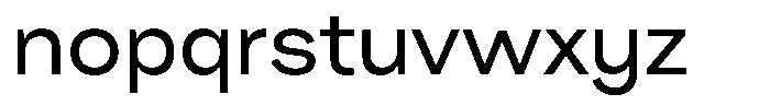 Pampero Regular Font LOWERCASE
