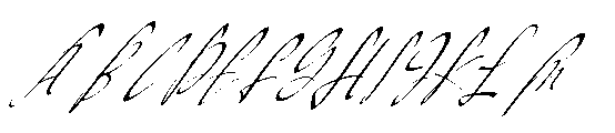 Pamric Mevira  Italic Font UPPERCASE