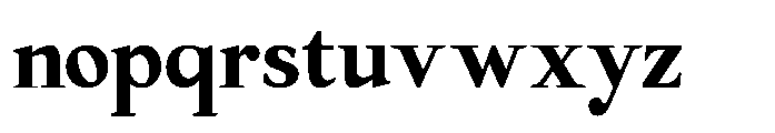 Panasea Bold Font LOWERCASE