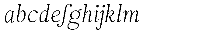 Panasea Light Italic FONT
