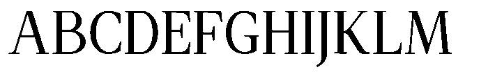 Panasea Medium Font UPPERCASE