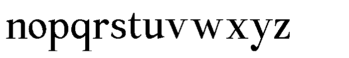 Panasea Medium Font LOWERCASE