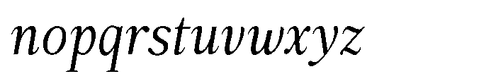 Panasea Variable Extra Light Italic Font LOWERCASE
