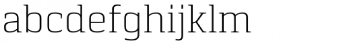 Pancetta Serif Pro ExtraLight Font LOWERCASE