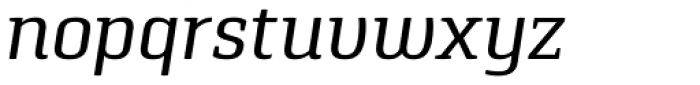 Pancetta Serif Pro Italic Font LOWERCASE