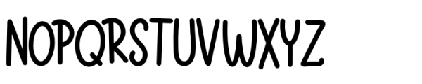 Pandamie Regular Font UPPERCASE