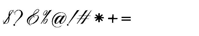 Panden Bold Regular Font OTHER CHARS