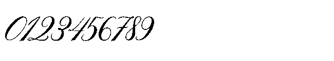 Panden Bold Slant Regular Font OTHER CHARS