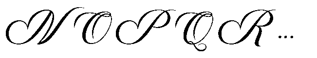 Panden Bold Slant Regular Font UPPERCASE