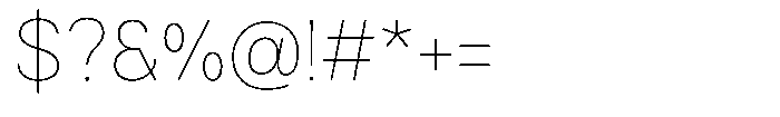 Pandit Extra Light Font OTHER CHARS