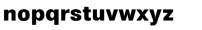 Pandit Heavy Font LOWERCASE