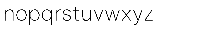 Pandit Light Font LOWERCASE