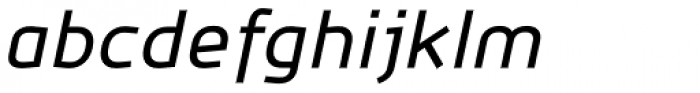 Pandtos Medium Italic Font LOWERCASE