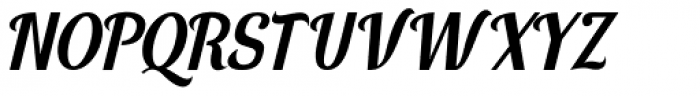 Panettone Italic Font UPPERCASE