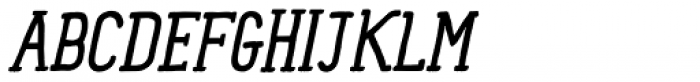 Panforte Serif Italic Font UPPERCASE