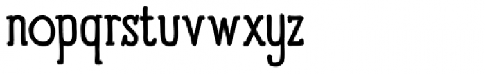 Panforte Serif Font LOWERCASE