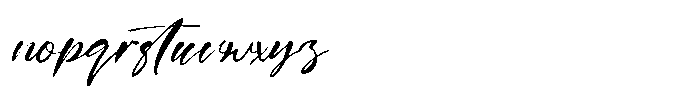 Pangestu Font LOWERCASE