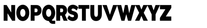 Pangi Condensed Black Font UPPERCASE