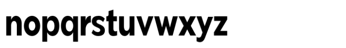 Pangi Condensed Bold Font LOWERCASE