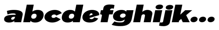 Pangi Expanded Extra Black Italic FONT