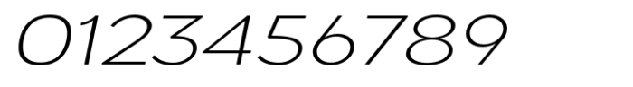 Pangi Expanded Extra Light Italic Font OTHER CHARS