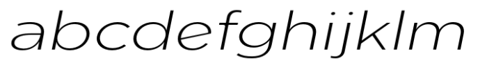 Pangi Expanded Extra Light Italic FONT