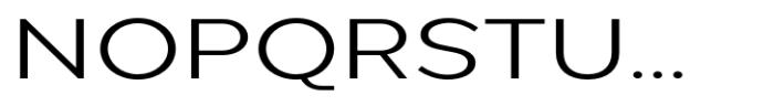 Pangi Expanded Light Font UPPERCASE