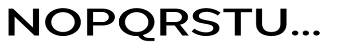 Pangi Expanded Medium Font UPPERCASE