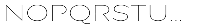 Pangi Expanded Thin Font UPPERCASE