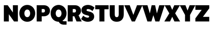 Pangi Narrow Extra Black Font UPPERCASE