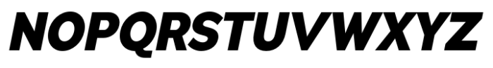 Pangi Narrow Heavy Italic Font UPPERCASE