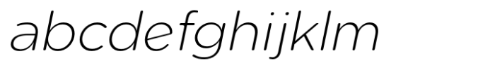 Pangi Rounded Extra Light Italic FONT