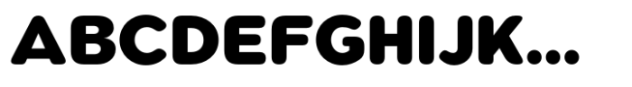Pangi Rounded Heavy Font UPPERCASE