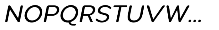 Pangi Rounded Italic Font UPPERCASE