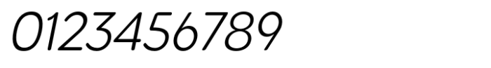 Pangi Rounded Light Narrow Italic Font OTHER CHARS