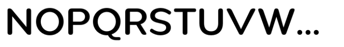 Pangi Rounded Medium Font UPPERCASE