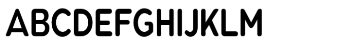 Pangi Rounded SBd Condensed Font UPPERCASE