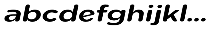 Pangi Rounded SBd Expanded Italic FONT