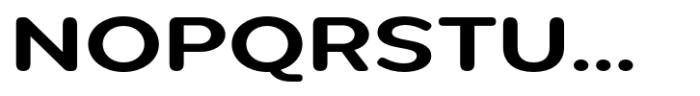 Pangi Rounded SBd Expanded Font UPPERCASE