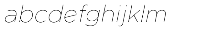 Pangi Rounded Thin Italic FONT