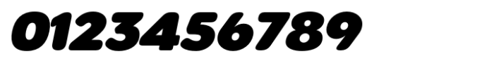Pangi Rounded Ultra Italic Font OTHER CHARS