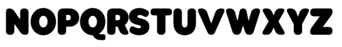 Pangi Rounded Ultra Narrow Font UPPERCASE