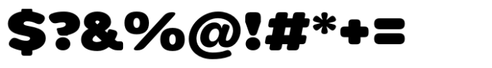 Pangi Rounded Ultra Wide Font OTHER CHARS