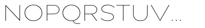 Pangi Wide Thin Font UPPERCASE