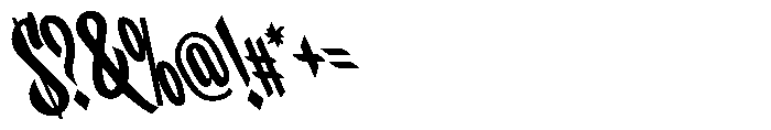 Panindig Bold Font OTHER CHARS